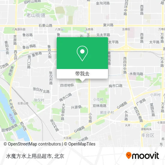 水魔方水上用品超市地图