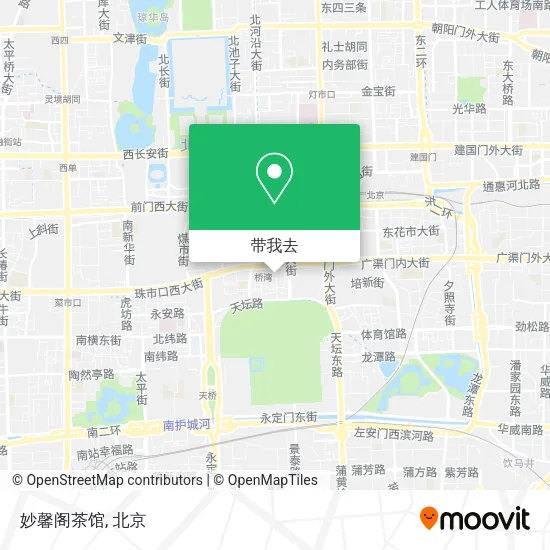 妙馨阁茶馆地图