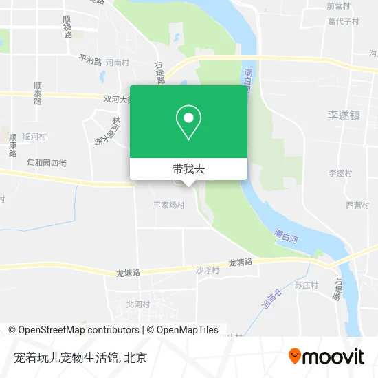 宠着玩儿宠物生活馆地图