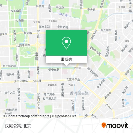 汉庭公寓地图