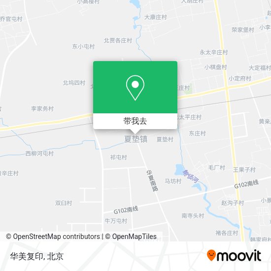 华美复印地图