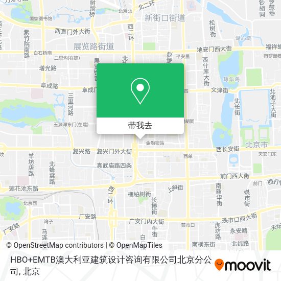 HBO+EMTB澳大利亚建筑设计咨询有限公司北京分公司地图