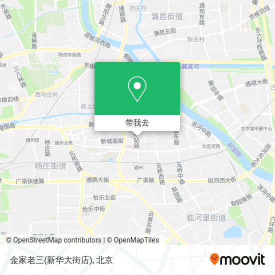 金家老三(新华大街店)地图