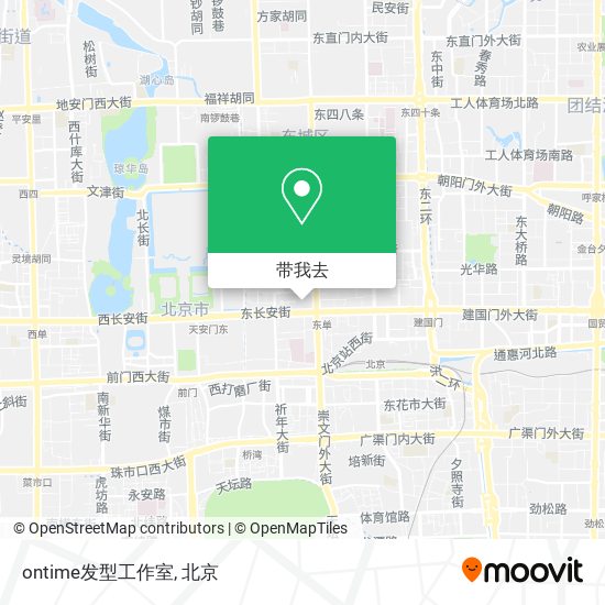 ontime发型工作室地图