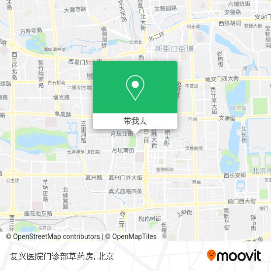 复兴医院门诊部草药房地图