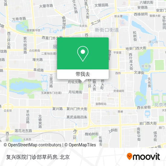 复兴医院门诊部草药房地图