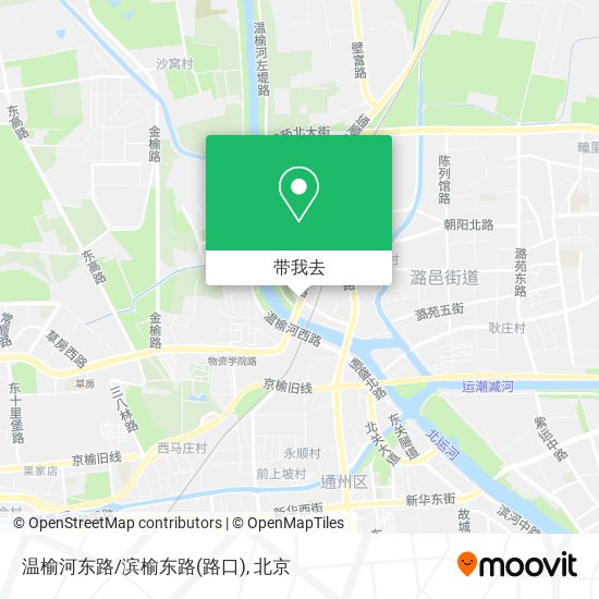 温榆河东路/滨榆东路(路口)地图