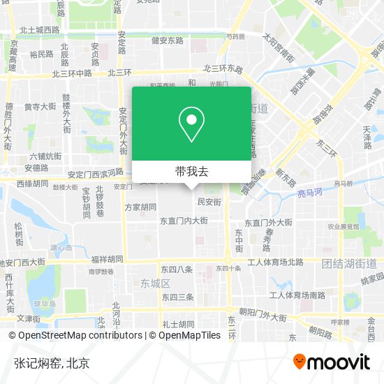 张记焖窑地图