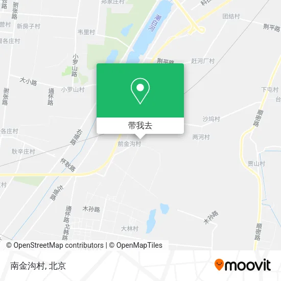 南金沟村地图