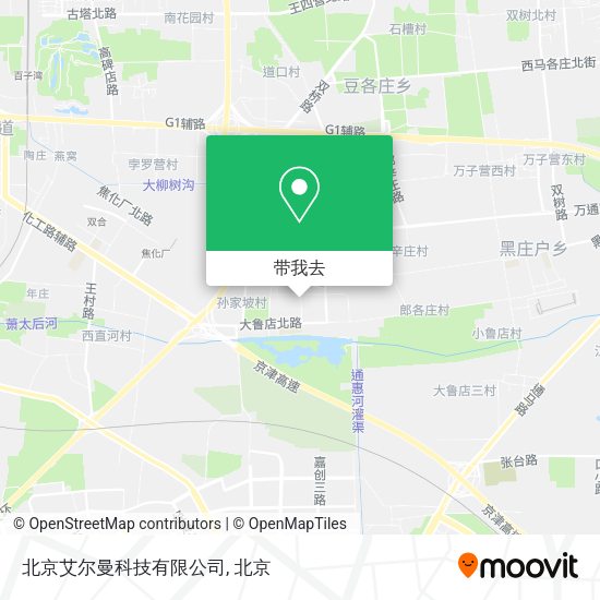 北京艾尔曼科技有限公司地图