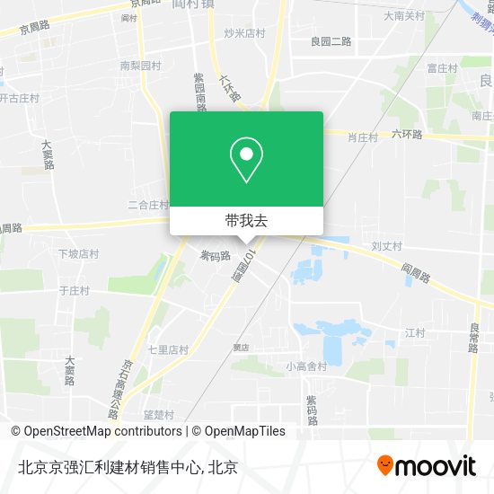 北京京强汇利建材销售中心地图