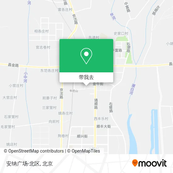 安纳广场-北区地图