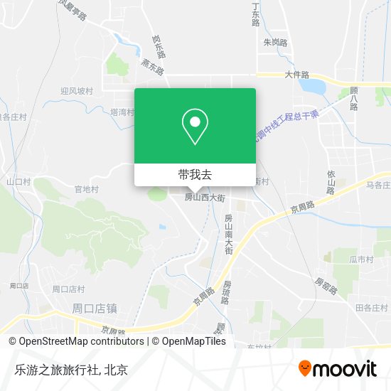 乐游之旅旅行社地图