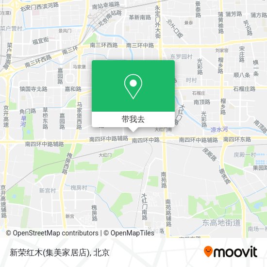 新荣红木(集美家居店)地图