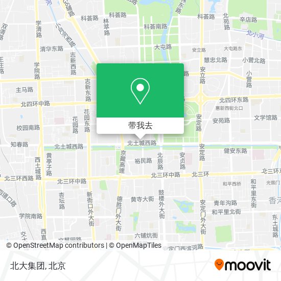 北大集团地图