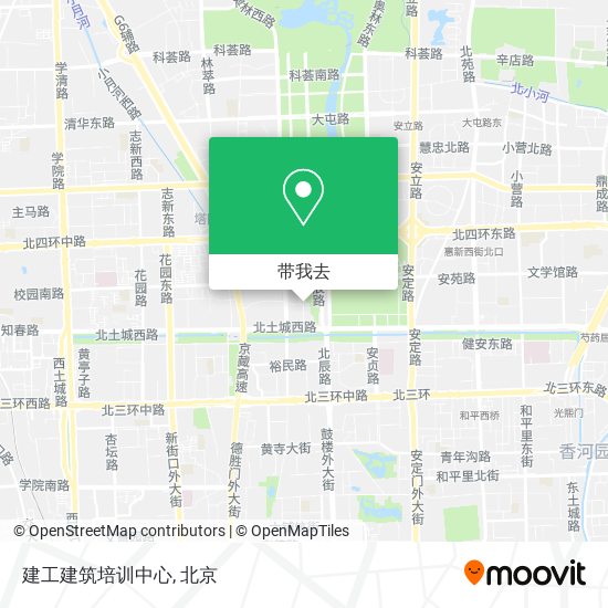 建工建筑培训中心地图