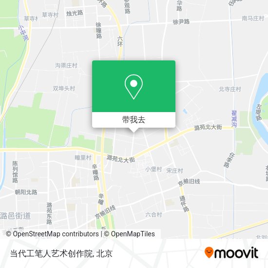 当代工笔人艺术创作院地图