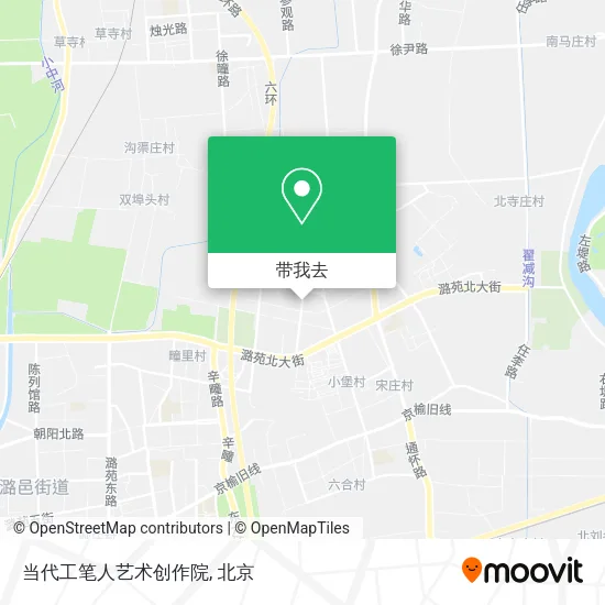 当代工笔人艺术创作院地图