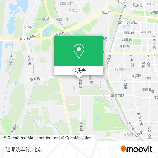 进顺洗车行地图
