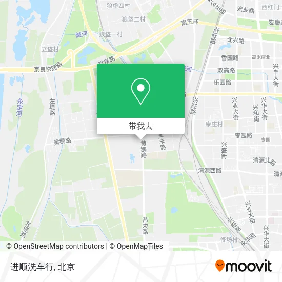 进顺洗车行地图