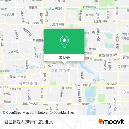普兰德洗衣(新街口店)地图