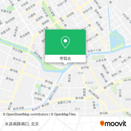 永昌南路南口地图