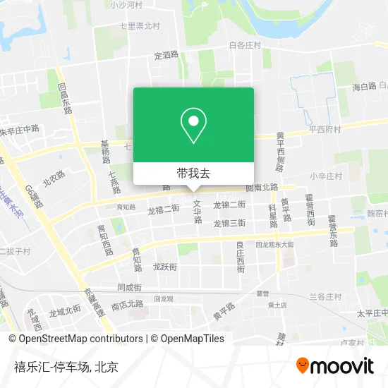 禧乐汇-停车场地图