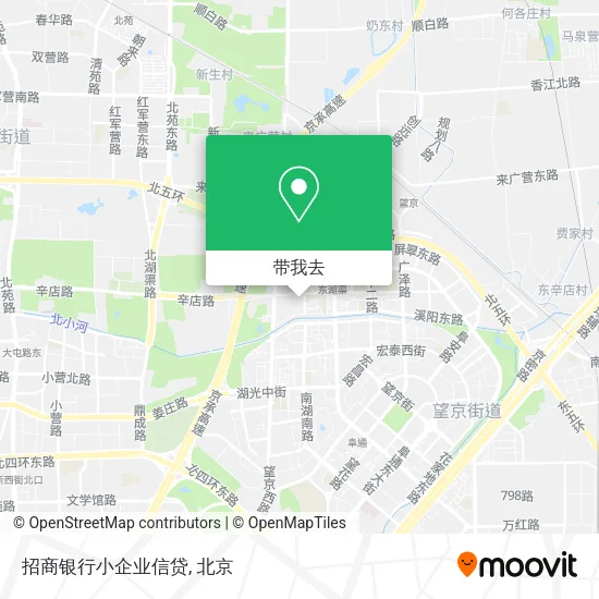 招商银行小企业信贷地图