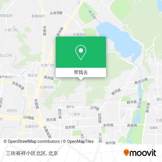 三街裕祥小区北区地图
