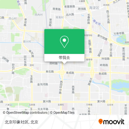 北京印象社区地图