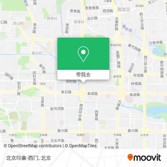 北京印象-西门地图