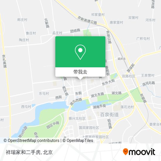 祥瑞家和二手房地图