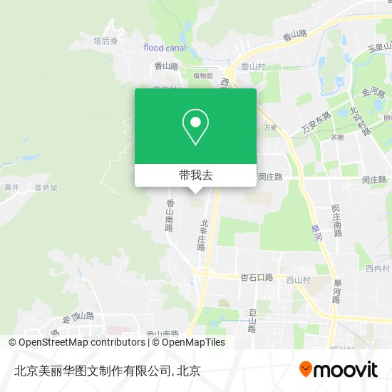 北京美丽华图文制作有限公司地图
