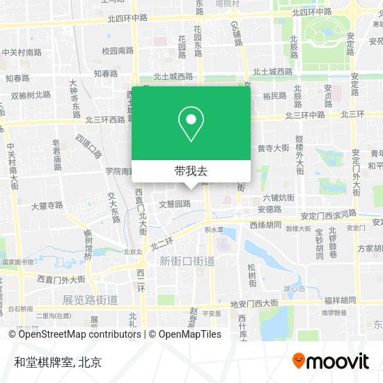 和堂棋牌室地图