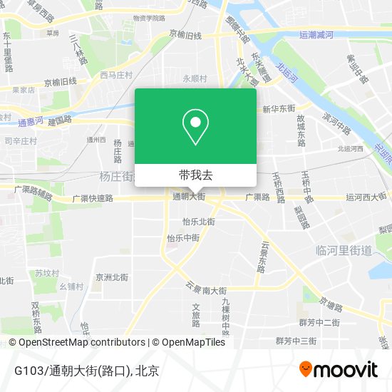 G103/通朝大街(路口)地图