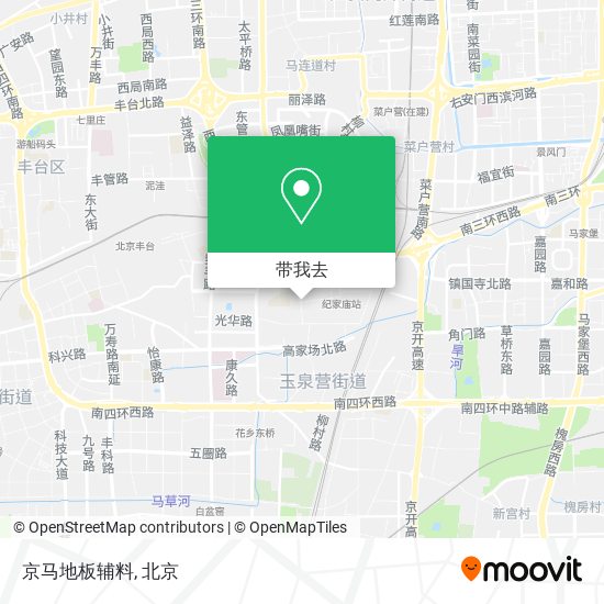 京马地板辅料地图