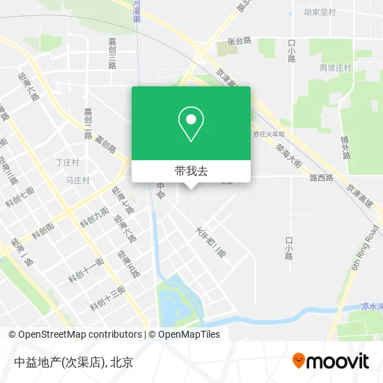 中益地产(次渠店)地图
