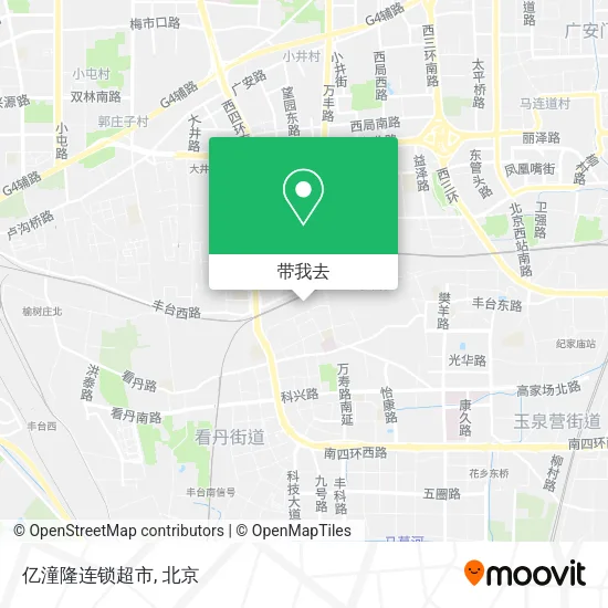 亿潼隆连锁超市地图