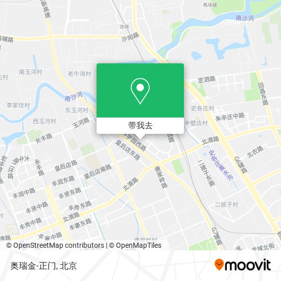 奥瑞金-正门地图