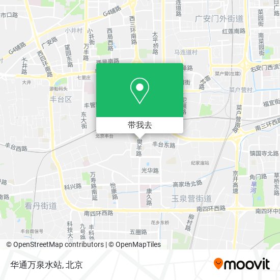华通万泉水站地图