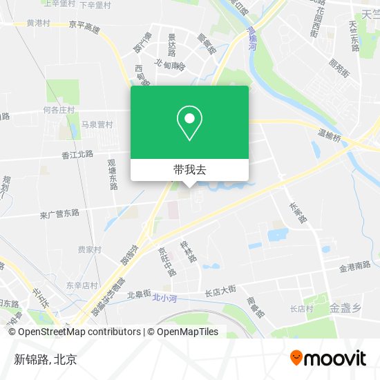 新锦路地图