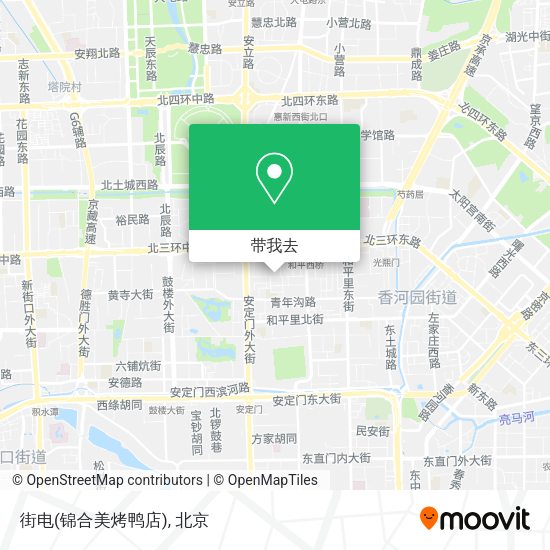 街电(锦合美烤鸭店)地图