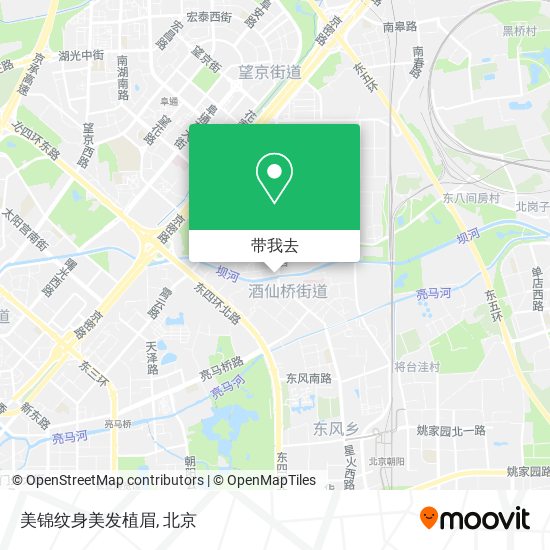 美锦纹身美发植眉地图