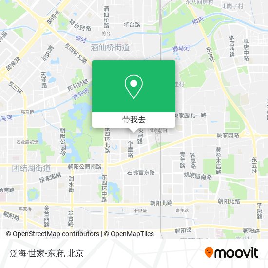 泛海·世家-东府地图