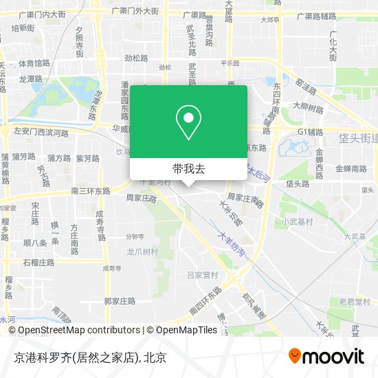 京港科罗齐(居然之家店)地图