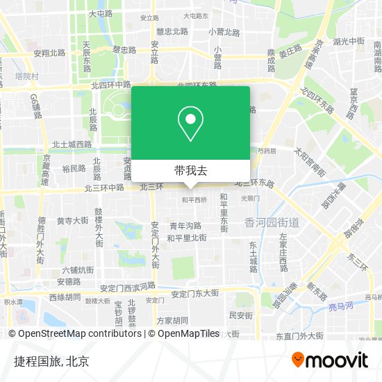 捷程国旅地图
