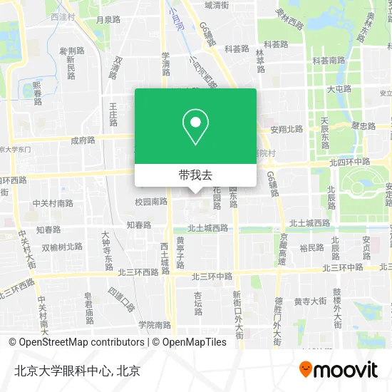 北京大学眼科中心地图