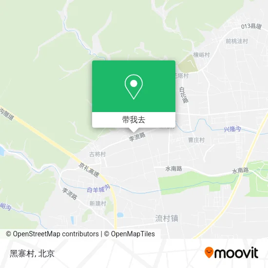 黑寨村地图