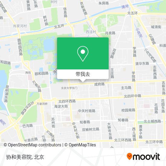 协和美容院地图