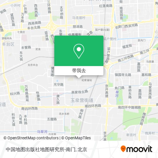中国地图出版社地图研究所-南门地图
